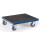 Kistenroller 700x700mm 03-4047 Riffelgummi