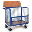 Drahtkastenwagen mit Deckel