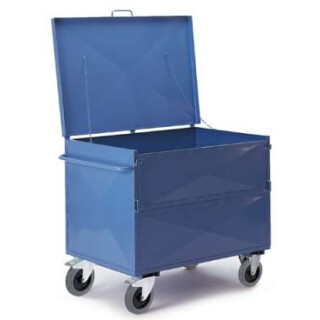 Blechkastenwagen mit Deckel