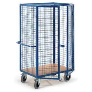 Gitter-Schrankwagen mit Stangenverschluss