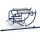 Fasskipper 200 Liter (Metallrollen) Rollcart