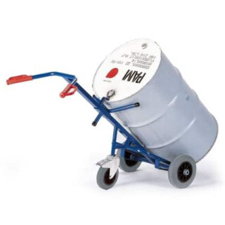 Fasskarre für 200-Liter-Fässer mit Stützrad