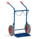 Stahlflaschenkarre ohne Stützrad