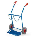 Stahlflaschenkarre (20 Liter) für 2 Flaschen