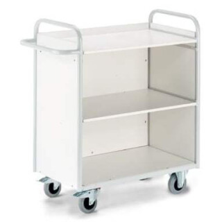 Bürowagen Rollcart mit 3 Wänden