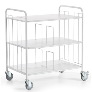 Bürowagen doppelseitig mit Trenngittern 08-7498