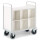 Aktentransportwagen B08-4316 (weißes Dekor) – 12 Ablagefächer