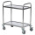 Tischwagen 2 Etagen Edelstahl Rollcart