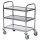 Tischwagen 3 Etagen Edelstahl Rollcart