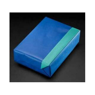 Geschenkpapier 60160 blau-jade auf Rolle 30–100cm