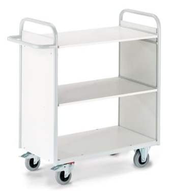 bürowagen - bücherwagen - wände rollcart