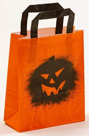 papiertragetasche happy helloween