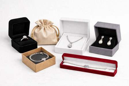 Schmuckverpackung für Ring, Kette, Ohrring